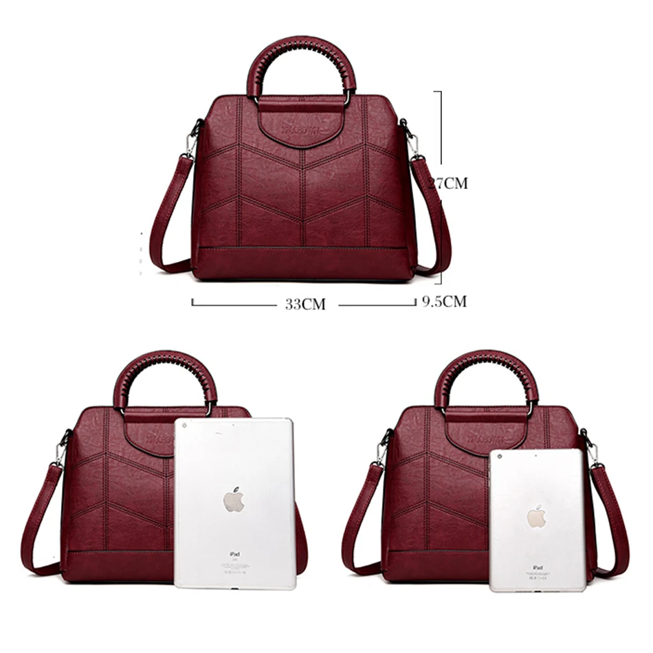 Goedkoop Kajie Winter Vrouwen Tote Bag Lederen Luxe Handtassen Vrouwen Tassen Designer Handtassen Van Hoge Kwaliteit Crossbody Bolsos Mujer
