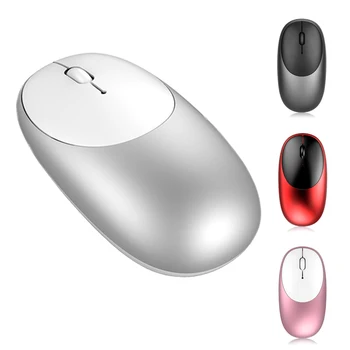 

bluetooth mouse rechargeable Bluetooth + 2.4Ghz Wireless Dual Mode 2 In 1 Cordless Mouse 1600DPI Ergonomic Portable Optical Mice