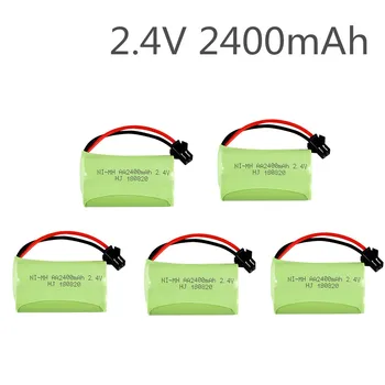 

1/5/10pcs baterie pack aa ni-mh 2.4V 2400mAh / aa rechargeable battery for RC electric toy electric tool 2.4v nimh battery pack