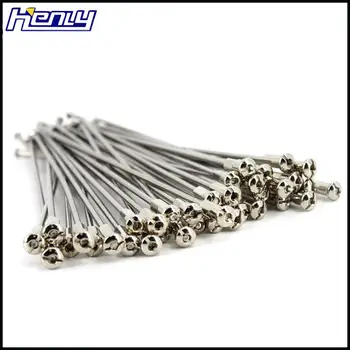 

18" Rear Wheel Silver Spoke Set With Silver Nipples For HONDA CR125R 250R 2000-2008 CRF 250R 450R 250X 450X 2002-2017