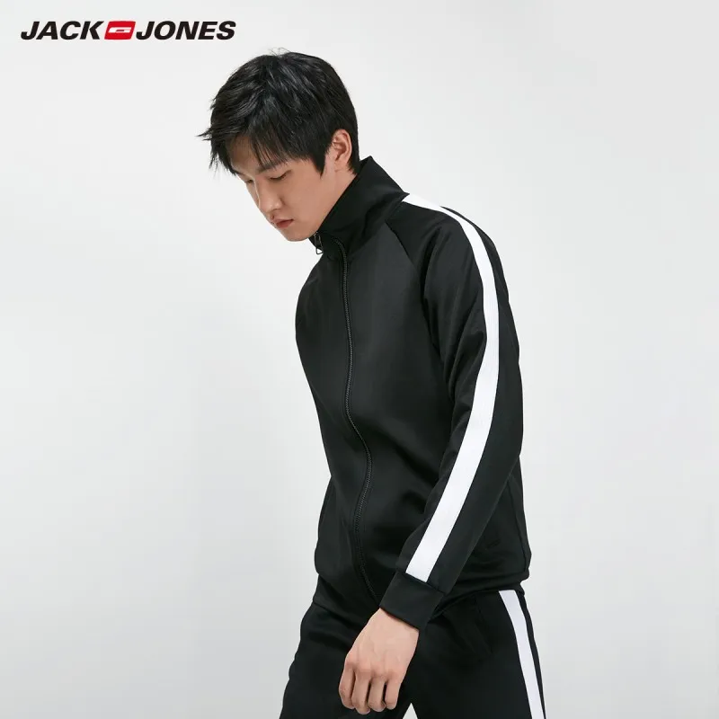 JackJones Мужской базовый стиль сплошной цвет Толстовка Куртка 219133515