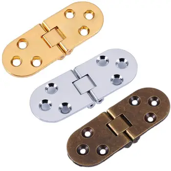 

1PC Table Flap Hinge Zinc Alloy Hidden Furniture Folding Screws Supporting 80*30mm Thicken Hinges Cabinet Concealed