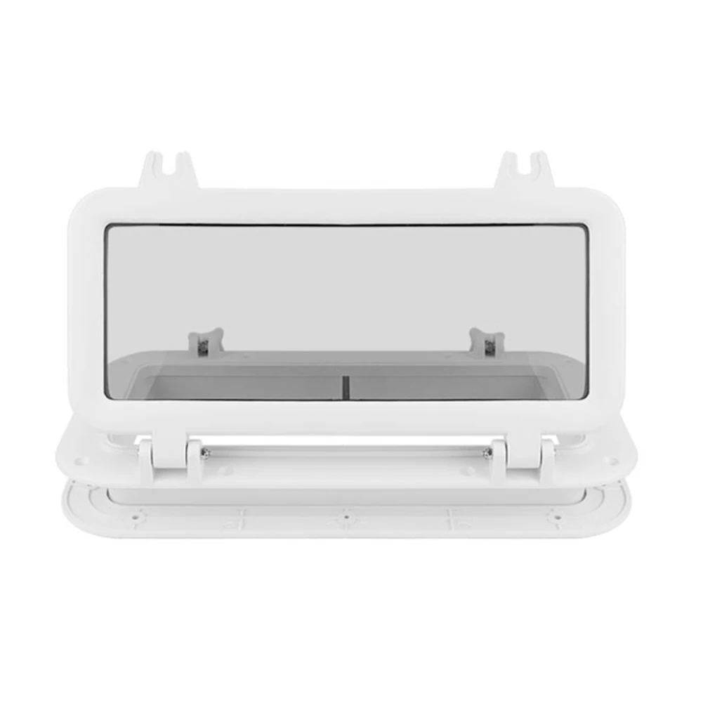 

Opening Boats Window Replacement Rectangle Porthole Covers Waterproof Marine Yacht Practical UV Resistant Durable Plastic