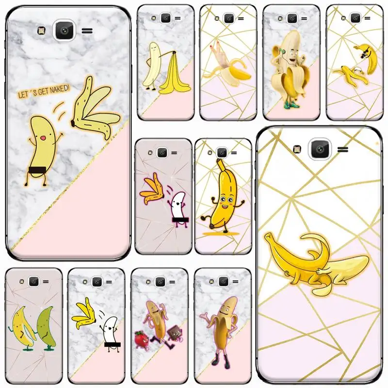 

Marble cute cartoon banana Phone Case For Samsung Galaxy J2 J4 J5 J6 J7 J8 2016 2017 2018 Prime Pro plus Neo duo