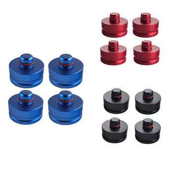 

4 Pcs Jack Lift Point Pad Adapter Aluminum for Tesla Model 3 Models -Safely Raising Vehicle Protects Car Jack From Daing Batt