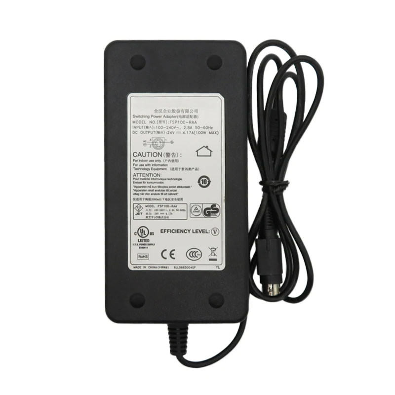 Для FSP Group inc. адаптер переменного тока FSP-100-RAA 24V 4.17A 100W Max 3 Pin-используется