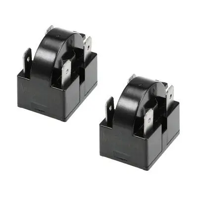 

2 Pcs 12 Ohm 4 Pin Refrigerator PTC Starter Relay