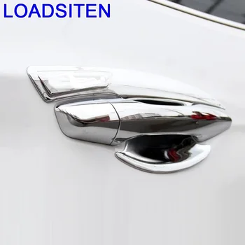 

Decorative Auto Modified Automovil Door Handle Exterior Covers Mouldings Car Styling Trim 13 14 15 16 17 FOR Hyundai Santa Fe