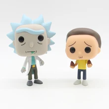Funko Pop 10 см Рик и Морти милые виниловые фигурки Коллекция Модель игрушки без розничной коробки