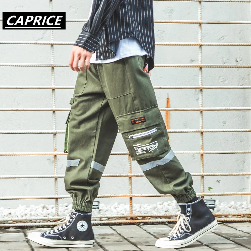 CAPRICE Multi Pockets Cargo Harem Jogger Pants Men Hip Hop Fashion Casual  Track Trousers Streetwear Harajuku Hipster Sweatpants - AliExpress Men's  Clothing