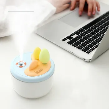 

350ML Micro landscape USB Air Humidifier Ultrasonic Aroma Diffuser Car Mist Maker With 7 Colors LED Lights Office Air Purifier