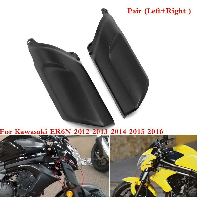 Переднее колесо мотоцикла крыло подвеска вилка ударная Крышка для KAWASAKI ER6N ER 6N ER-6N 2012- Защитная обтекатели