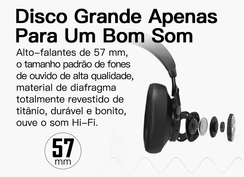 Bluedio bluetooth fones de ouvido com cancelamento