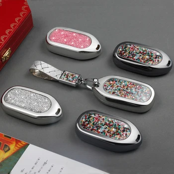 

Car key Bag Car Key Case Cover Wallets For Maserati Granturismo Spoiler Coolest Interior GranCabrio Spyder Housekeeper Holders