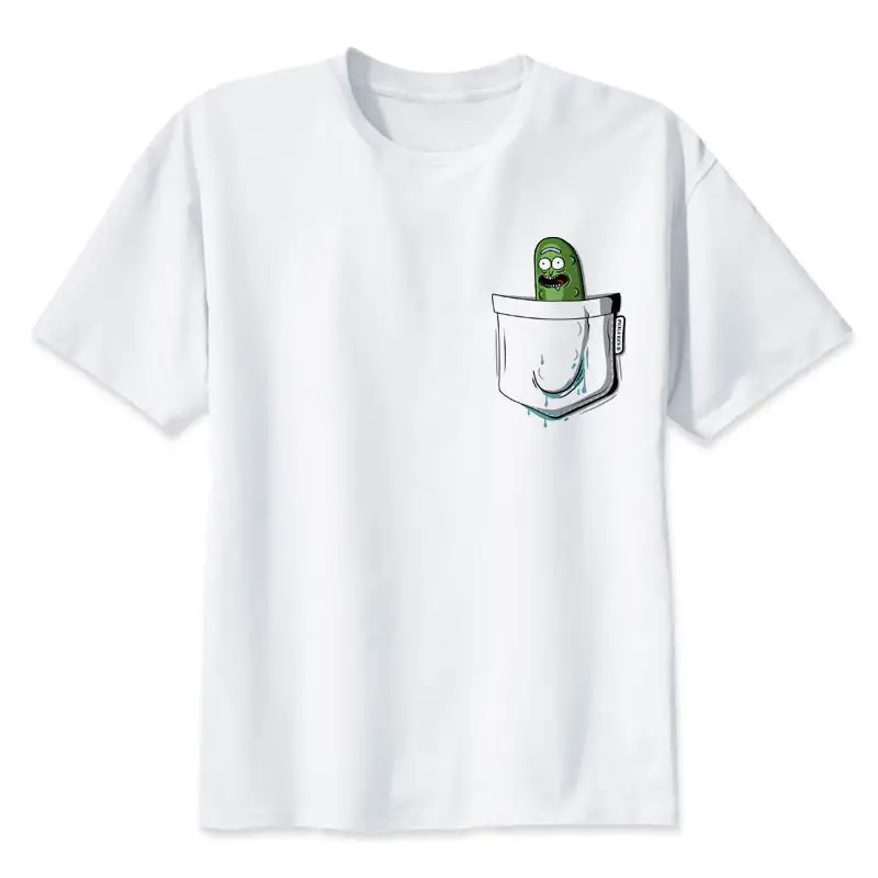 Мужская футболка rick and morty, новая футболка аниме Rick y morty, забавная футболка для мужчин, классные мужские футболки топы - Цвет: G11