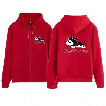 

Woman Fashion Casual Loose O-Neck Cat Print Zipper Hoodie Printed Pullove CoatDrop shipping supplier boy girl the man woman Sexy