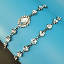 Rhinestone Handbag Chain Imitation Diamond Bag Strap Bags Decorative Chain Elegant Bag Handle Chain Bag Accessories