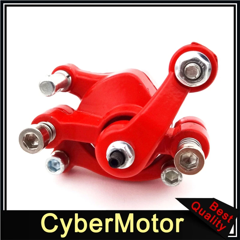 Red Передний дисковый тормозной суппорт для 43cc 47cc 49cc карманный велосипед мини Байк газовый скутер - Цвет: Red