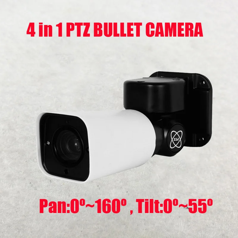 

Free shipping New 2MP 5mp IR 50M 4x Optical Zoom AHD TVI CVI CVBS 4 In 1 PTZ Bullet Tube Camera 2 Megapixel 2.8~12mm