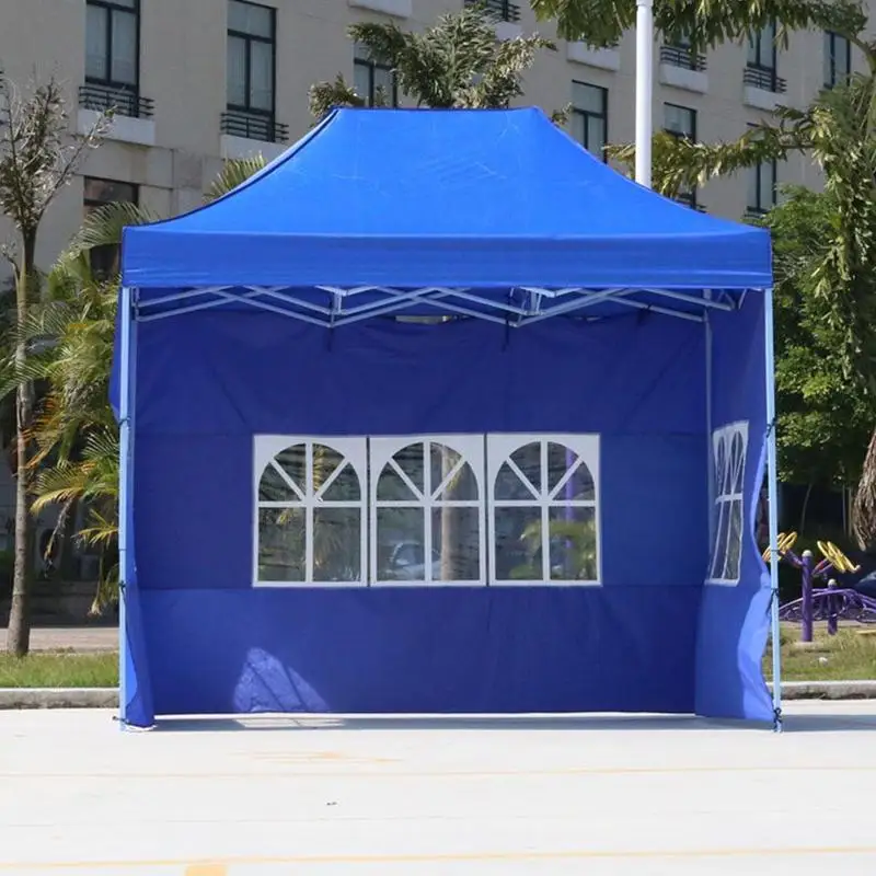 Four-corner Folding Tent Cloth Waterproof And Transparent Outdoor Sun Shade Tarpaulin Garden Supplies Summer Awnings Accessories outdoor awnings rainproof tarpaulin