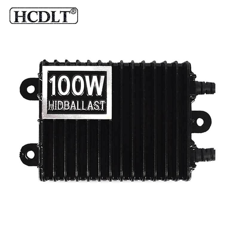 HCDLT 100W HID Xenon Headlight Ballast AC 12V Slim High Power Ballast Replacement For 100W Car Light Kit Xenon H1 H3 H7 H11
