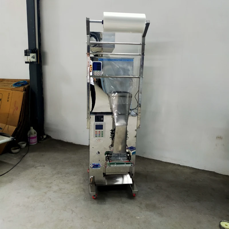 Food Packaging Machine Granular Intelligent Weighing Powder Packing Machine For Seeds Coffee Bean Filling Machine