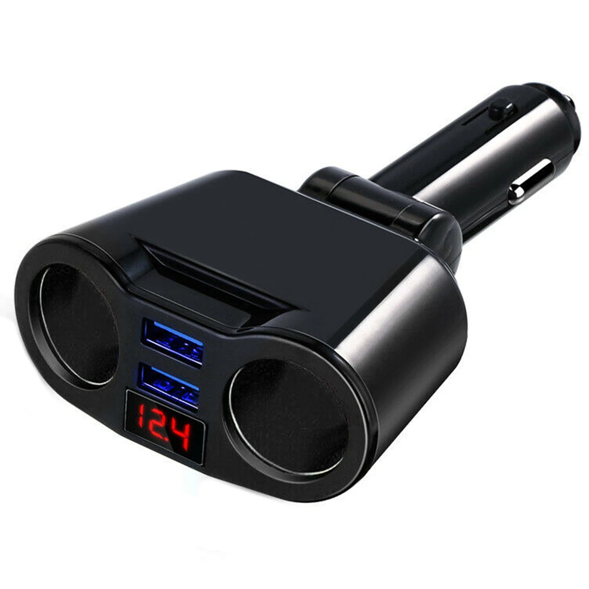 Автомобильное зарядное устройство с двумя USB-портами адаптер для разветвителя
