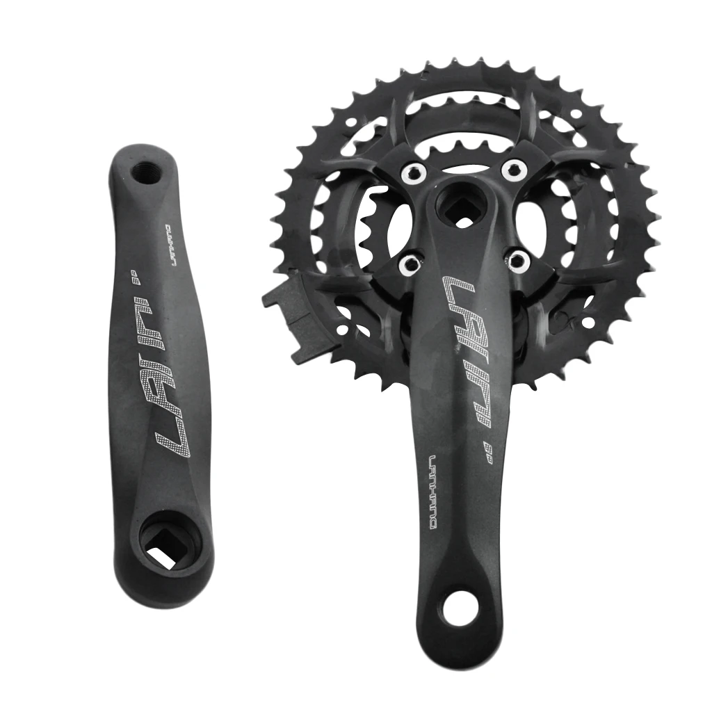 Removable Road Bike 24-34-42T MTB Bicycle Crank Crankset Chain Wheel 170mm