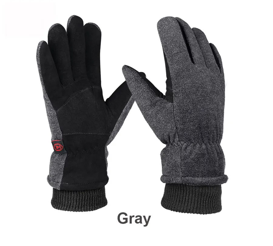OZERO Winter Men Women Gloves TouchScreen Waterproof Windproof Gloves Outdoor Sports Warm Cycling Snow Ski Gloves Full Finger