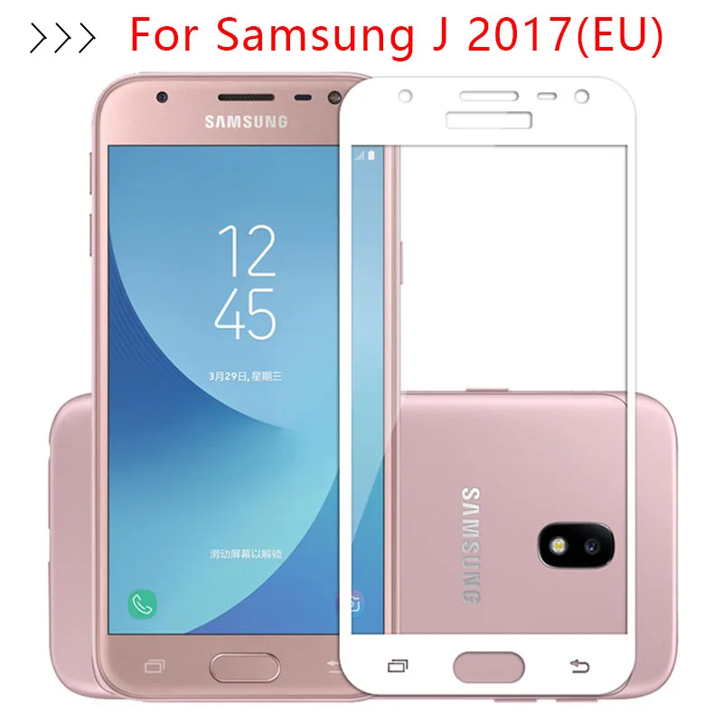

Blue Gold Color Tempered Glass For Samsung Galaxy J3 J5 J7 2017 J2 Pro Prime J3 J4 J6 Plus HD Screen Protector Glass Guard