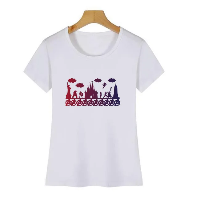 Футболка женская летняя повседневная футболка с коротким рукавом Harajuku Модные топы с круглым вырезом одежда Unsiex - Цвет: 1199