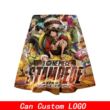 

ONE PIECE STAMPEDE print cosplay anime Skirt Harajuku Casual New Style Harajuku Pop Skirts New Sexy Women Casual Hot Sale Skirts