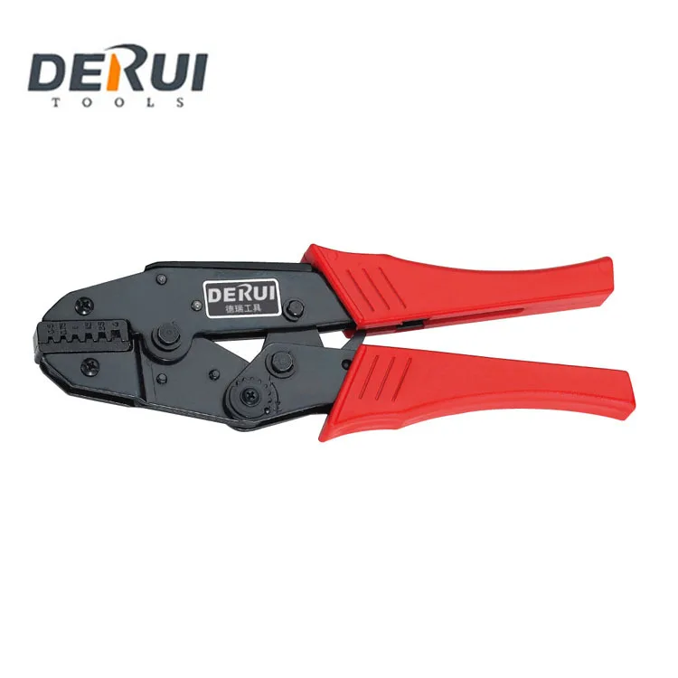 

Darryl Tool HS-04WFL 9 "Ratchet Wheel-Wire Crimper (European Type) Ultra-Effortless Terminal Crimping Pliers