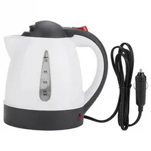 

2021NEW Car Electric Kettle 1L Large Capacity Portable Travel Water Boiler Car Truck Travel Coffee Heated Tea Pot 12V