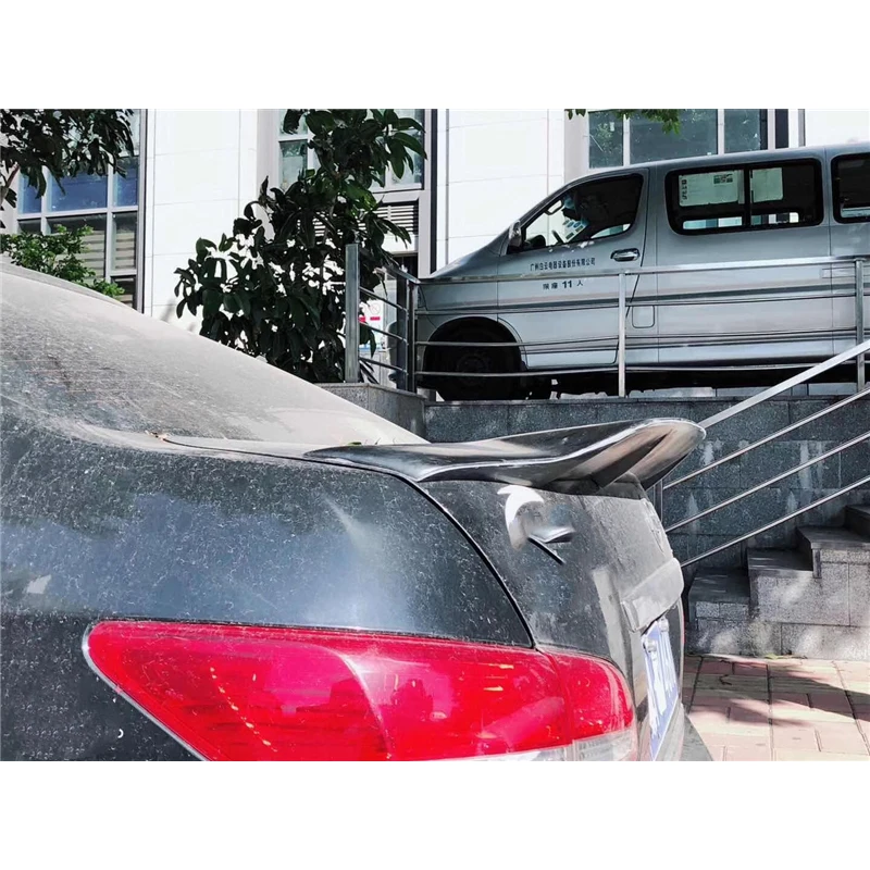 Накладка на багажник автомобиля углеродного волокна авто задний Багажник крыло R Стиль ремонт аксессуары спойлер для Nissan Sentra Sylphy 2006-2011