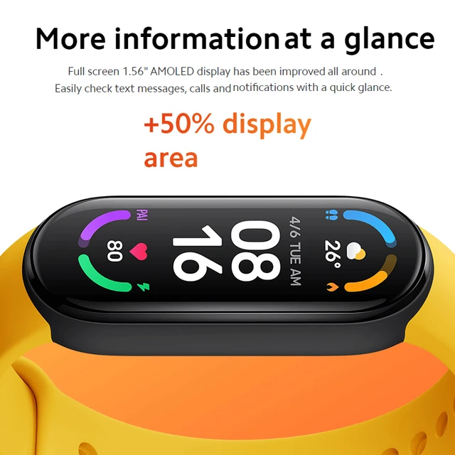 Global Version Xiaomi Mi Band 6 Smart Bracelet 1.56 4