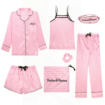 

Leopard Silk Pajamas for Women Plus Size Pijama Mujer Pj Set Winter Home Clothes Pajama Set Sleepwear Sleep Set 2 Pcs Long Pants