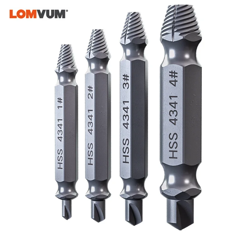 

Lomvum Broken Stud Spanner Slippery Double Headed qu si qi Screw Dismantling Tool Screwdriver Broken Wire Extractor
