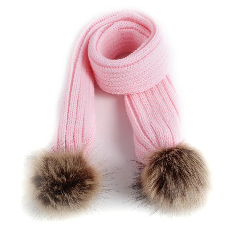 Зимний шарф в полоску детский с помпоном теплый для детей|baby scarf|scarf for childrenwinter scarf |