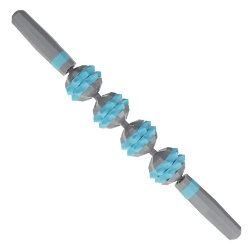 Anti Cellulite Massager Stick ABS Gym Muscle Relax Yoga Gear Roller Stick Body Slimming Massage Tools for Leg Arm
