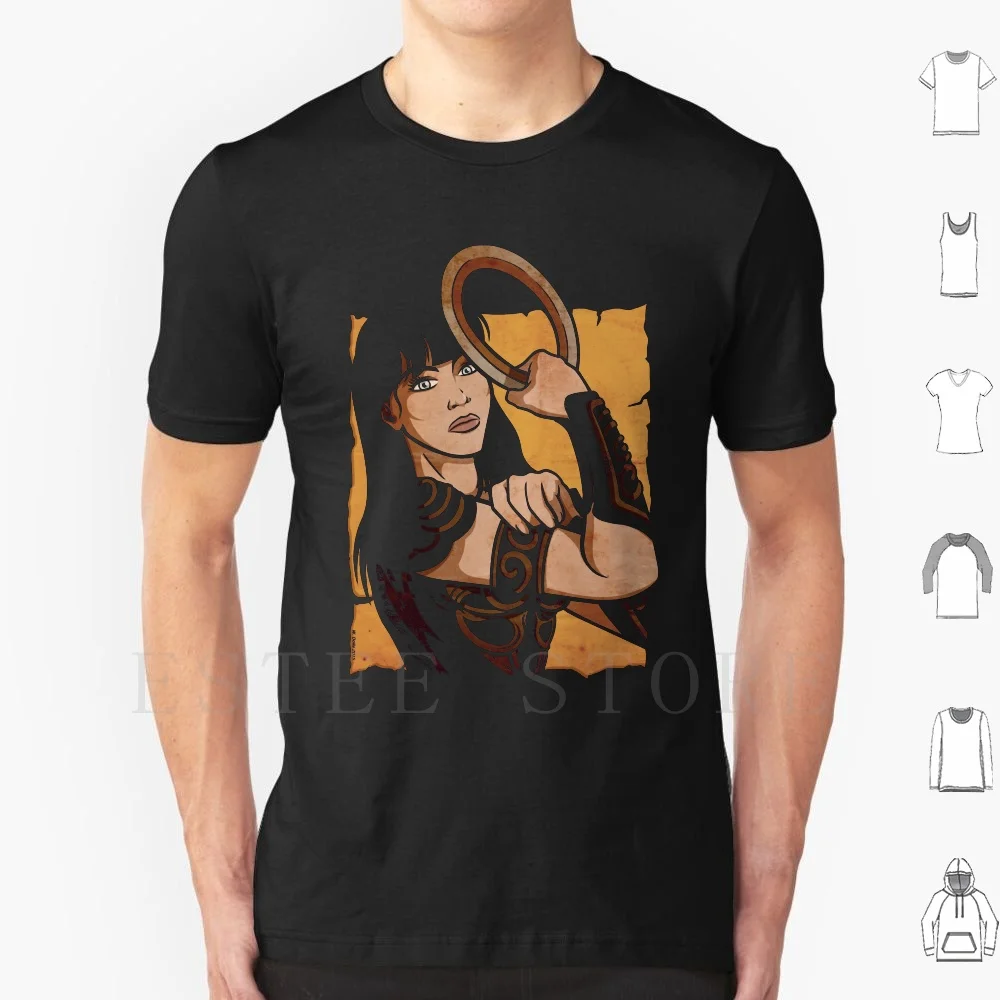 Chakram Queen T Shirt Uomo Cotone 6Xl Imar Hercules Gabriel Gabriel Oinch Shakram Chakram Princess God Mitologia Greca