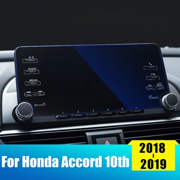 

Tempered Glass Car Navigation Screen Protector Display Film LCD protective Anti-scratch Sticker For Honda Accord 10th 2018 2019