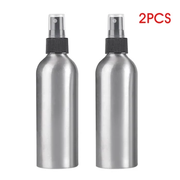 

2pcs Large Capacity Essential Oil Spray Bottle Empty Refillable Pressed Pump Bathroom Perfume Atomizer Liquid Containers Hotel