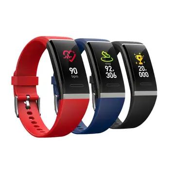 

Durable Smart Bracelet Wear-resistant V11 IP67 Smart Bracelet Heart Rate Monitor Message Reminder Fitness Wristband