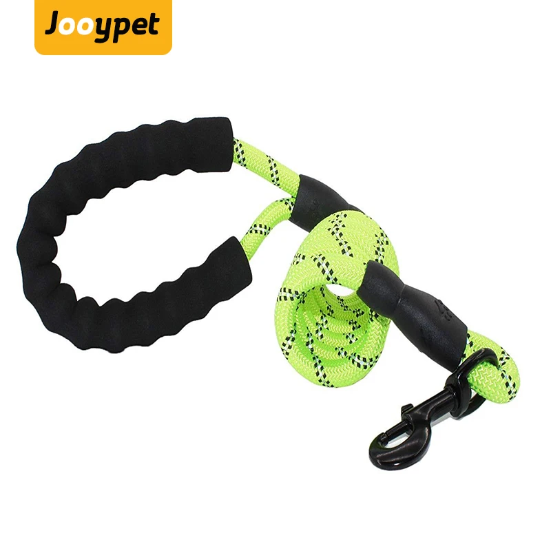 JOOYPET 5 футов нейлоновая плетеная веревка Светоотражающий Поводок для