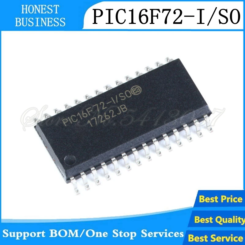 5 шт PIC16F72 I/SO 16F72 SOP28 IC MCU 8BIT 3.5KB FLASH 28soic|Аксессуары для наушников| |