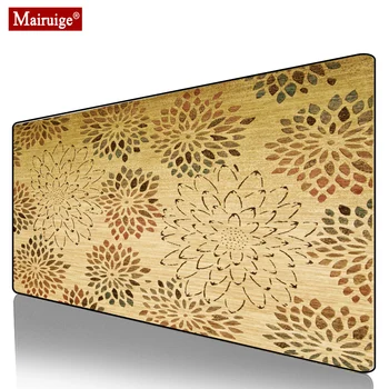 

Persian Rug Flower Mouse Pad XXL Gamer Desk Mat Large Keyboard Pad Computer PC Gaming MousePad 70x40cm for Laptop Table Pads
