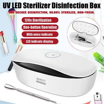 

LED Dry Temperature Sterilizer Vet-Tattoo Dental Medical Autoclave Manicure tool sterilizer For Nails Pedicure Salon Adapter