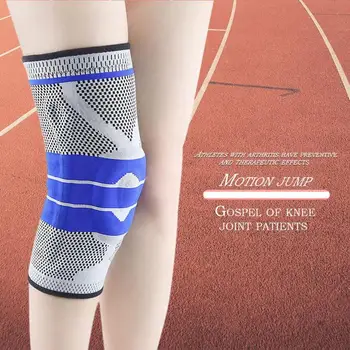 

Unisex Kneepad Knitting Elastic band Treatment Outdoor Running Sports Knee Support Men Women High-quality Cycling Protector