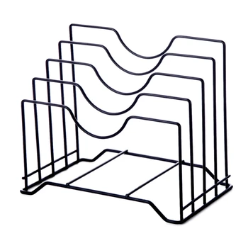 

Multifunctional Wrought Iron Pot Rack Multi Layer Rack Rack Rack Shelf Kitchen Cutting Board Rack Wood Board Rack